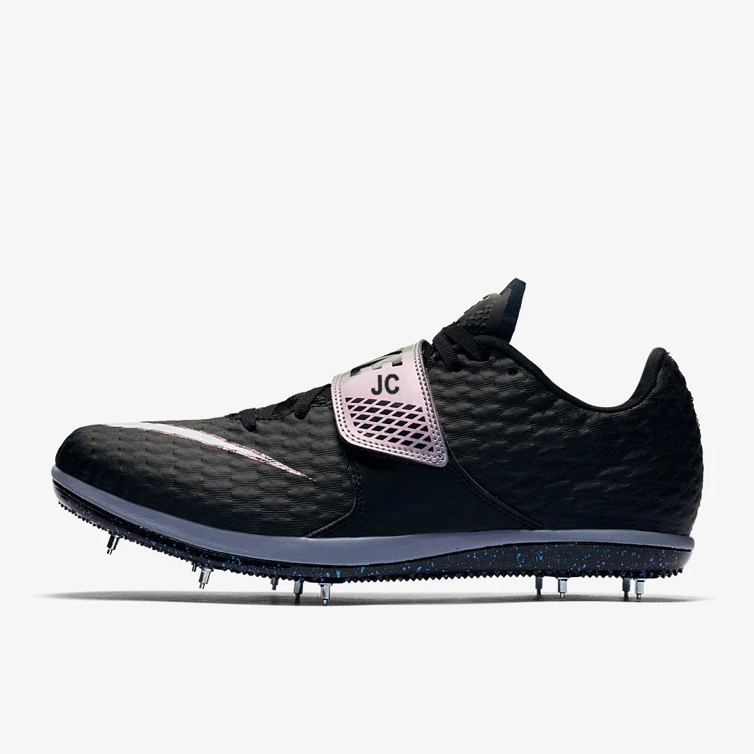 Nike High Jump Elite Track and Field Spike Black/WhiteIndigo Fog