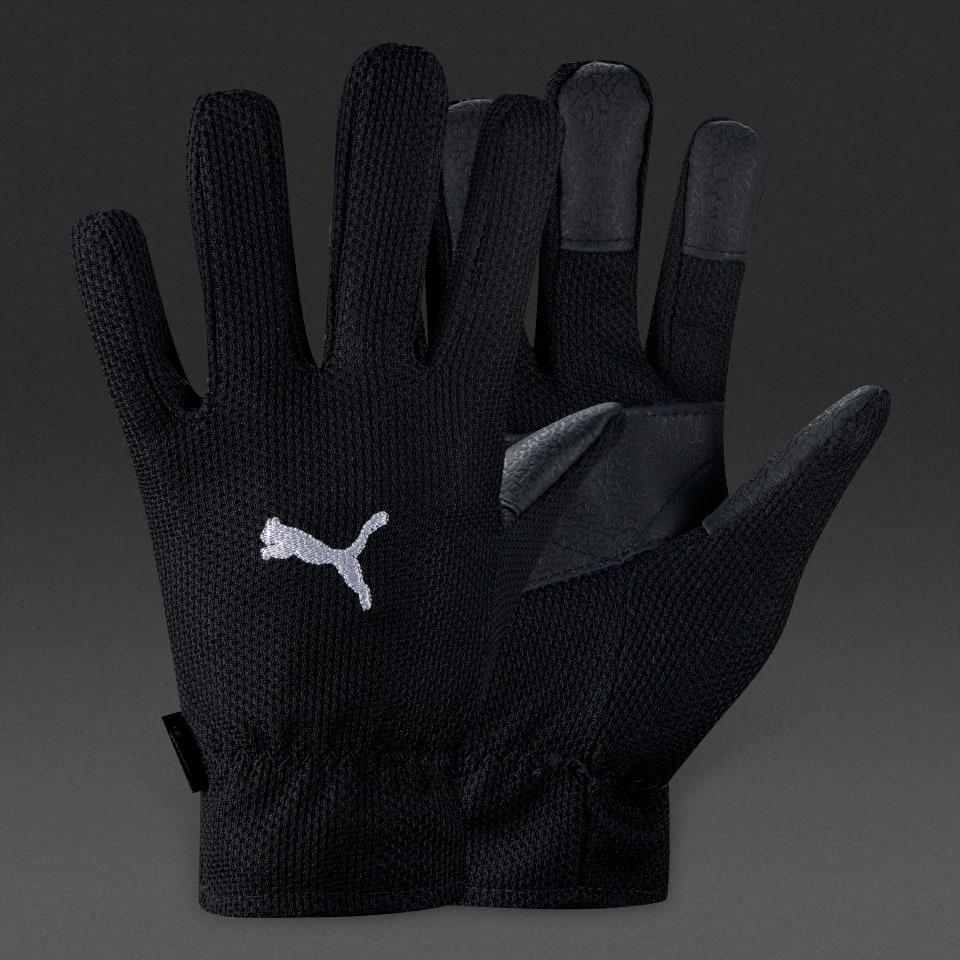 Puma Winter Players Gloves Mens Clothing Black ProDirect Soccer