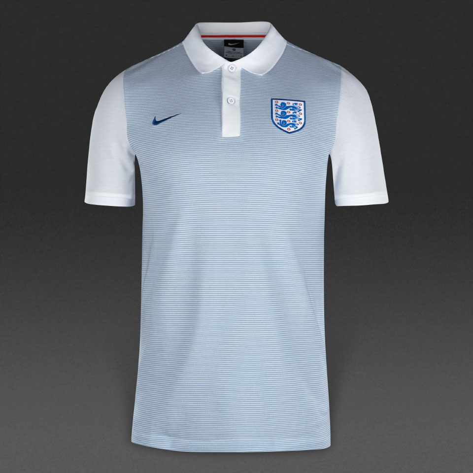 Nike England 16/17 Authentic GS Slim Polo Mens Replica Polo Shirts