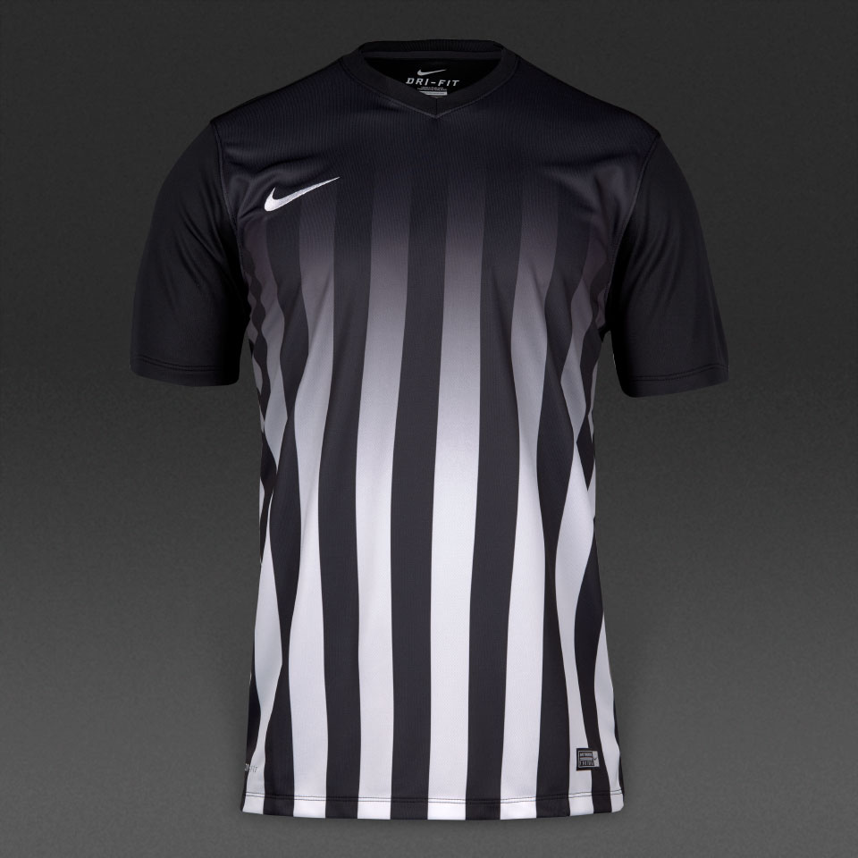 Nike Youths Striped Division II SS Jersey Junior Football Teamwear
