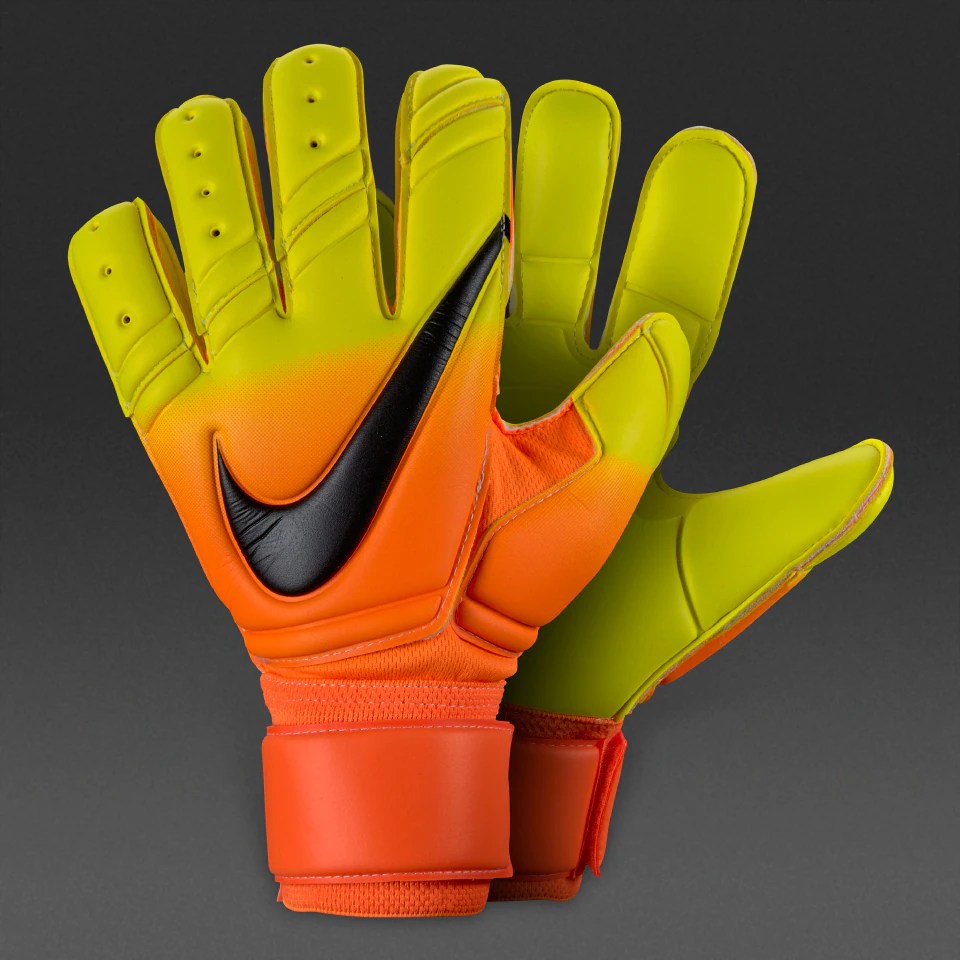 Nike GK Spyne Promo Mens Goalkeeper Gloves Bright Citrus/Volt/(Black) ProDirect Soccer
