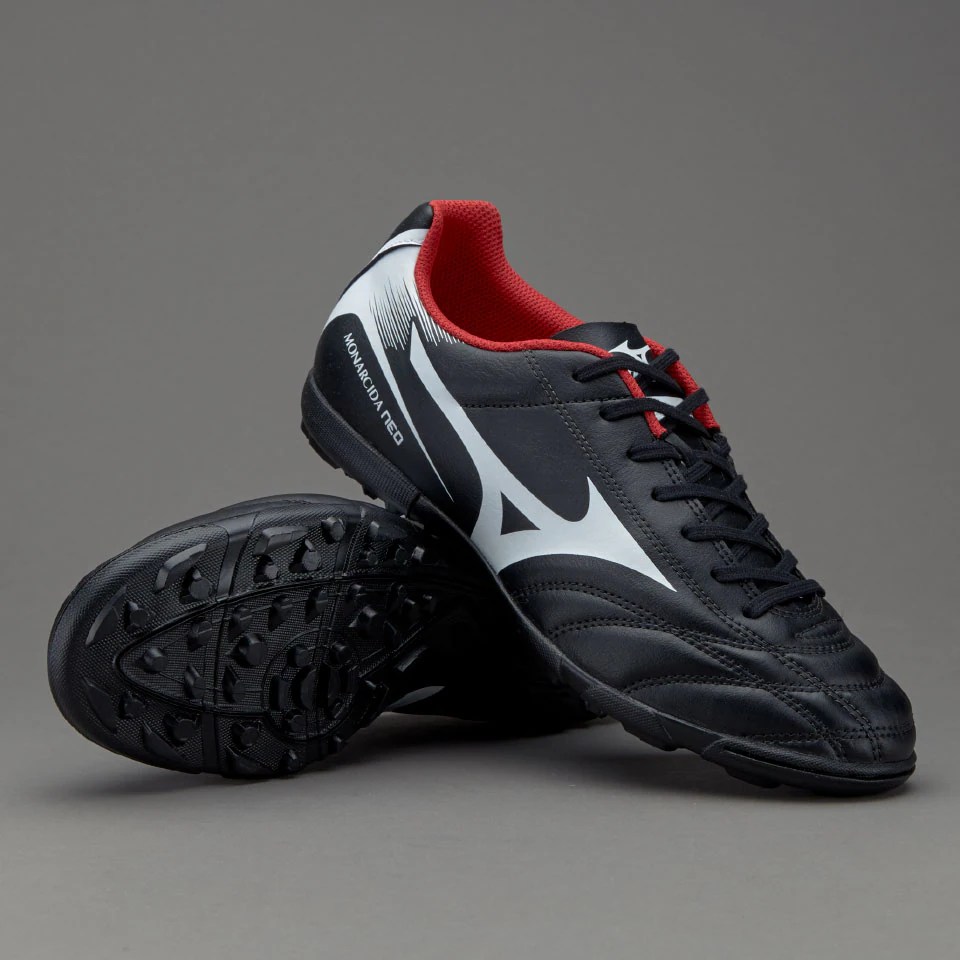 Mizuno Monarcida Neo AS Mens Boots Turf Trainer Black/White Pro