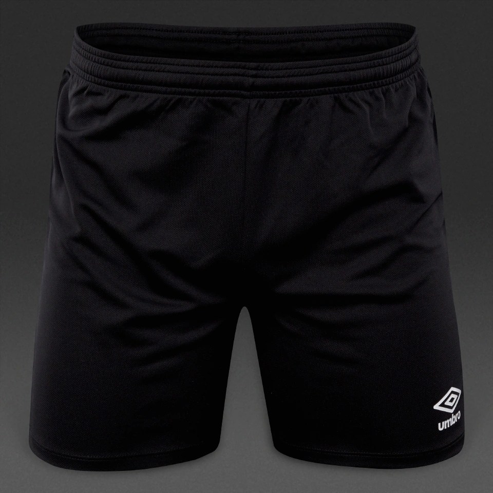Umbro Club Shorts Mens Football Teamwear 64505U060 Black Pro