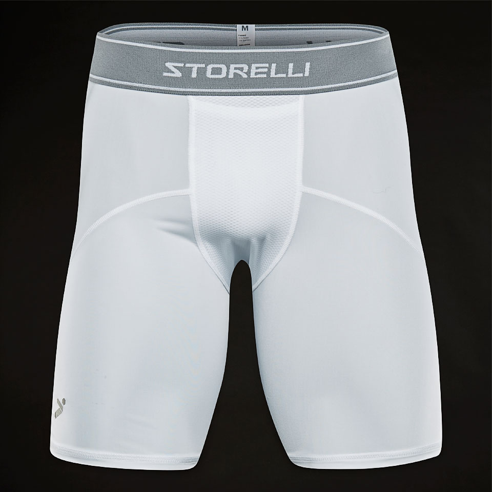 Storelli BodyShield Abrasion Sliders White Men Goalkeeping Clothing