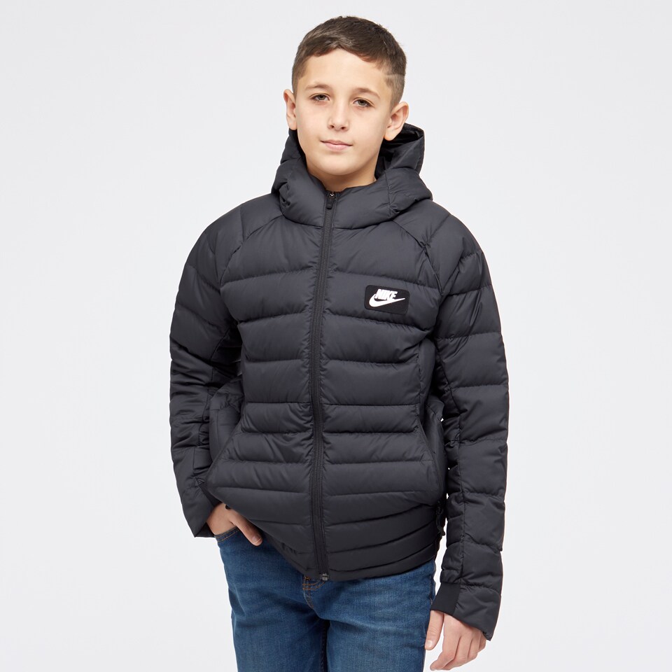 Nike Boys Sportswear Jacket Black/Black/White 856080010 Pro