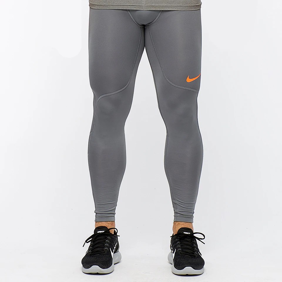 Nike Pro Hyperwarm Tights Cool Grey/Hyper Crimson/Hyper Crimson