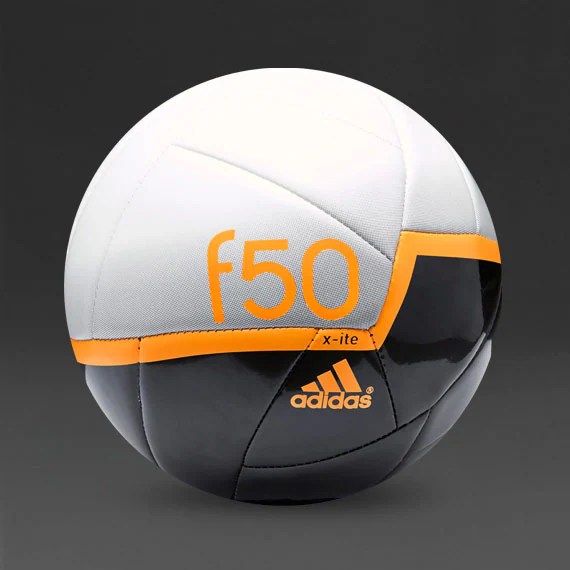 adidas Footballs adidas F50 XITE Ball Soccer Balls BlackWhite