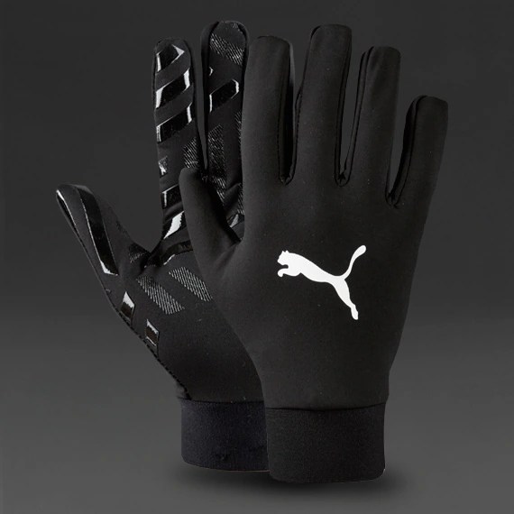 Puma Field Player Gloves Mens Clothing Black ProDirect Soccer