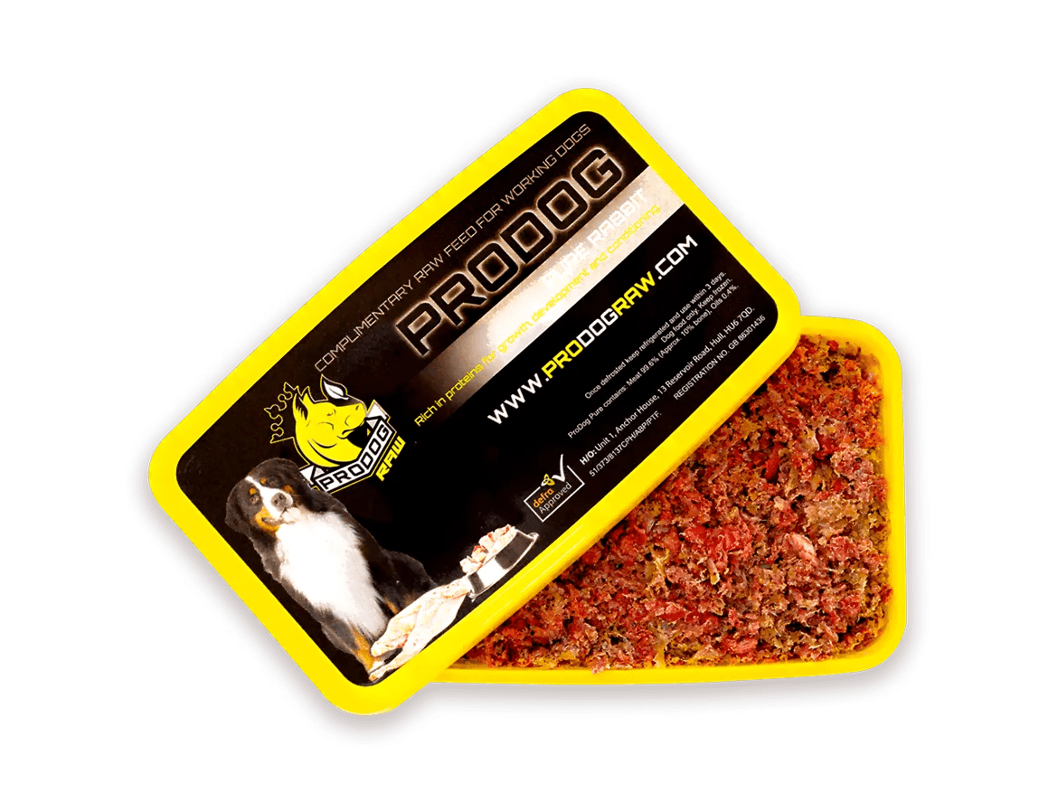 801010 Raw Rabbit Dog Food Pure Range ProDog Raw