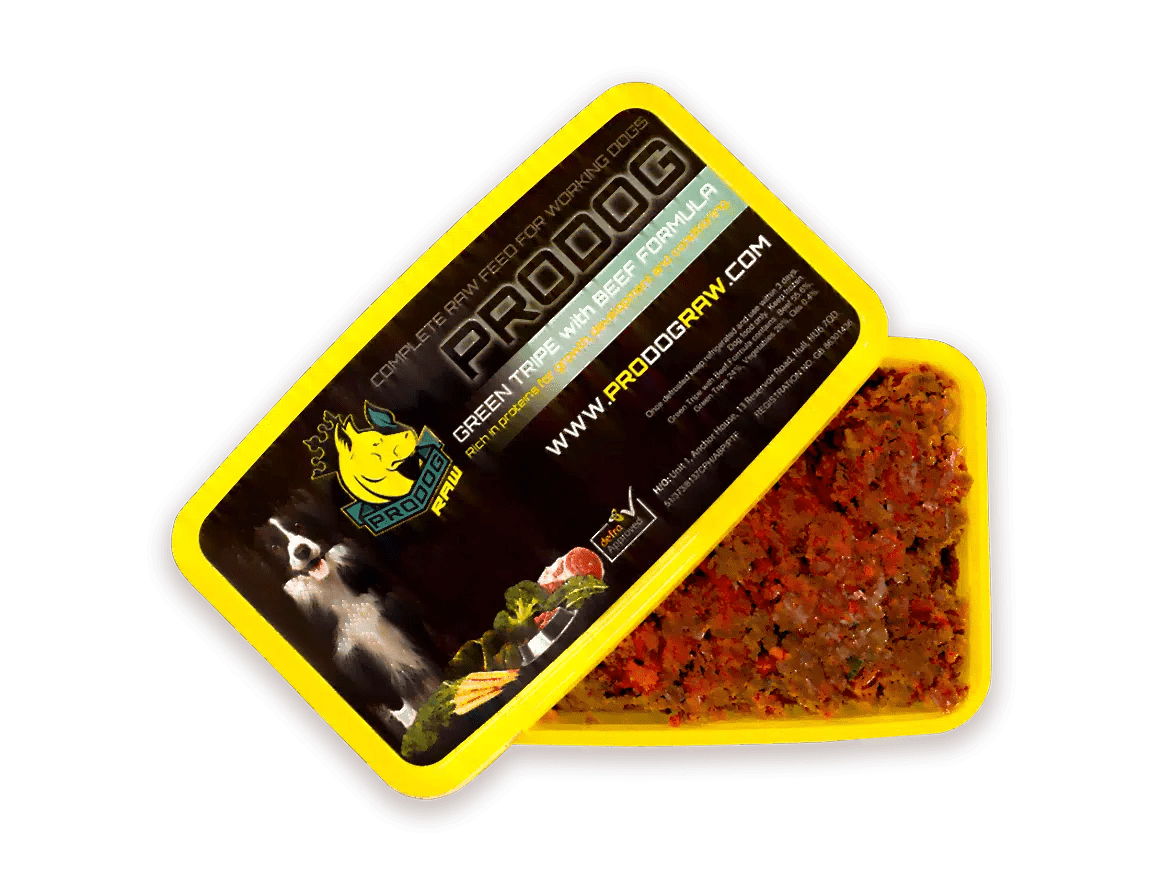 Raw Beef with Green Tripe Complete Range ProDog Raw