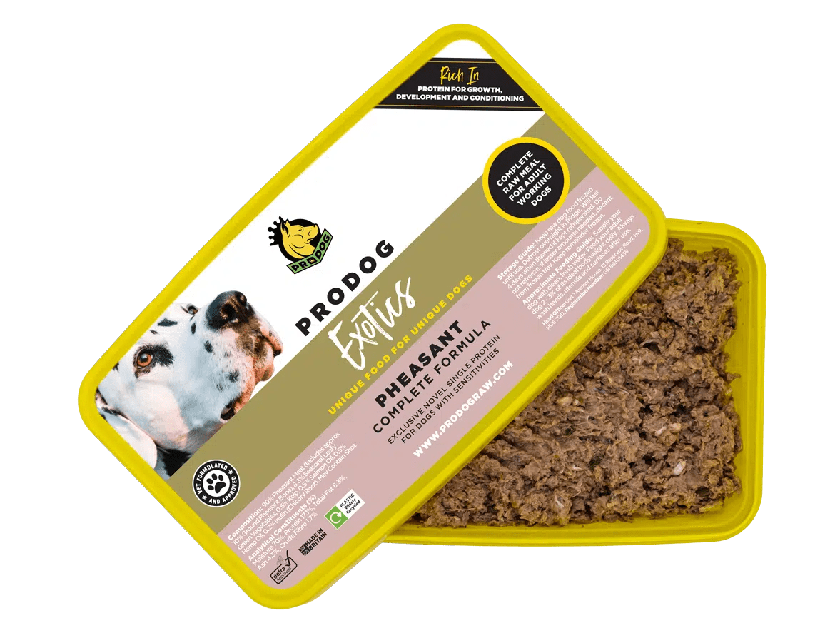 Pheasant Raw Dog Food Gourmet Pheasant Meals ProDog Raw