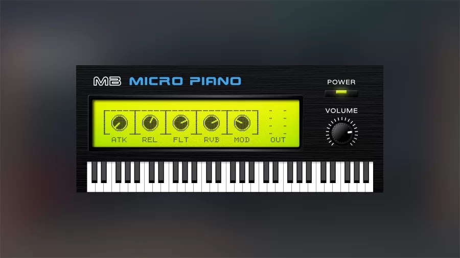 Micro Piano Free Piano VST Plugin 90s House Type Piano