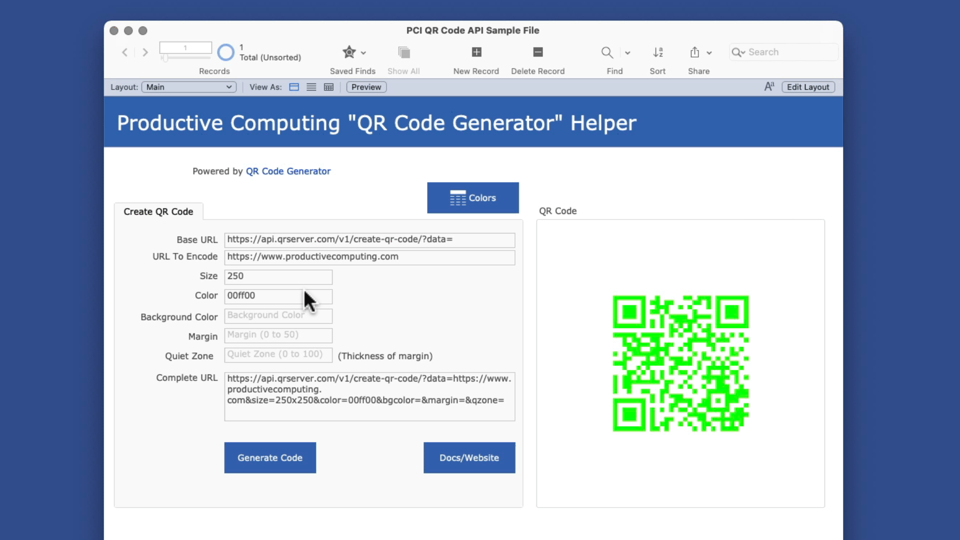 The History Of QR Codes—And How To Create Them In Seconds In FileMaker Productive Computing