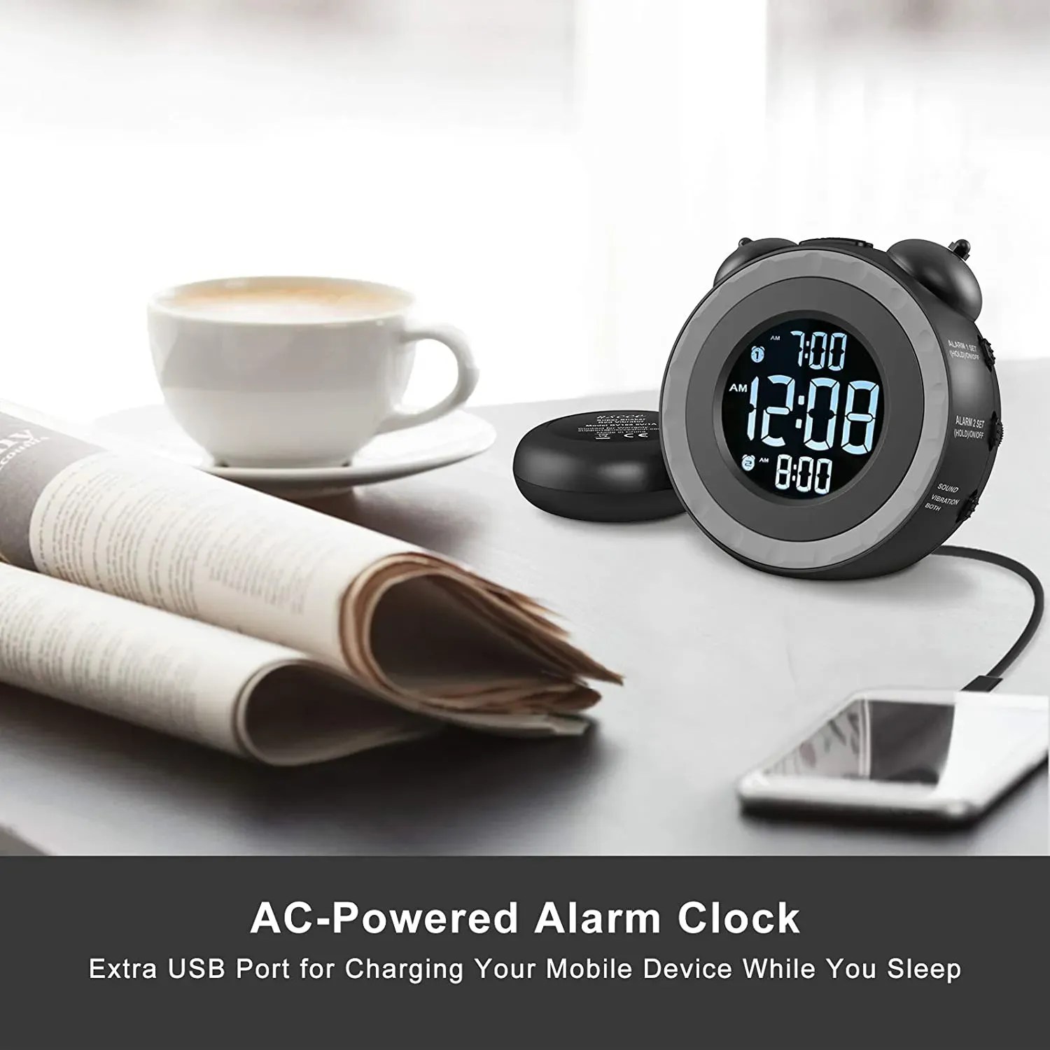 Never Oversleep Again with Our Top 5 Loudest Alarm Clocks