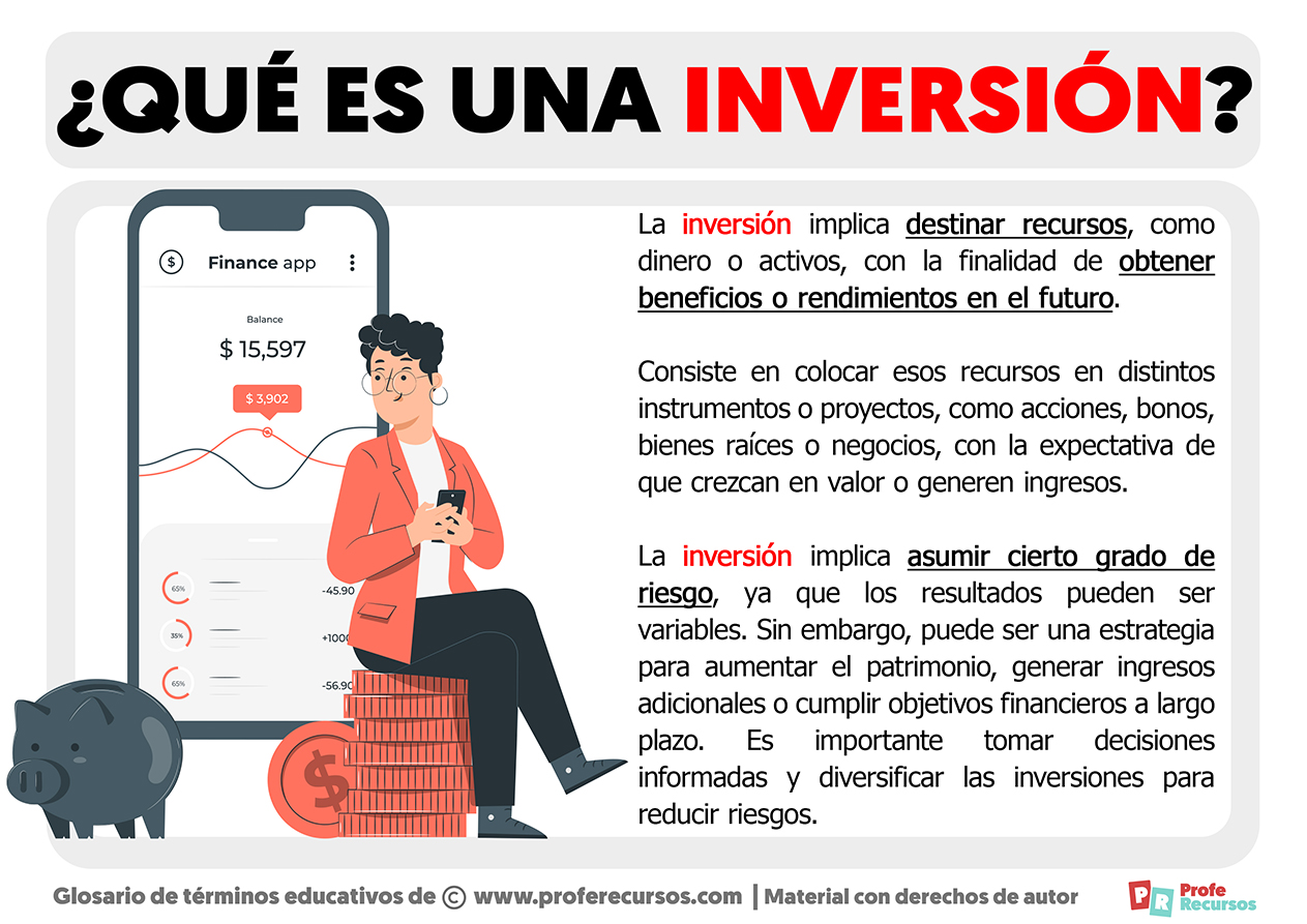 Qué es una Inversión Definición de Inversión