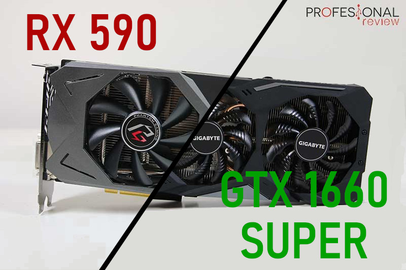 GTX 1660 SUPER vs RX 590 La batalla por la gama de media