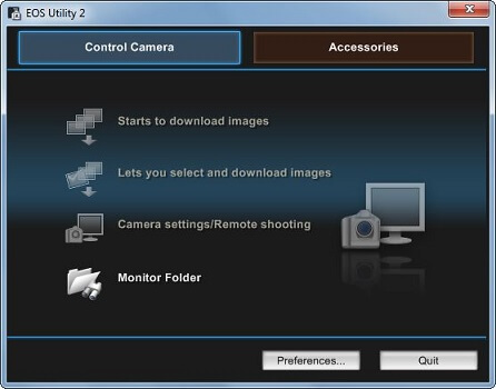 Canon EOS Utility Software Windows 10 Free Download without CD