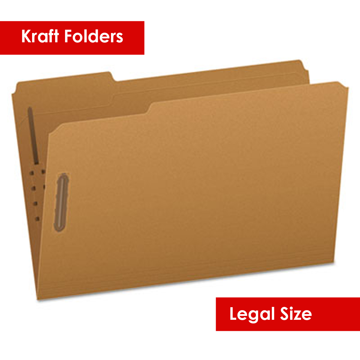 FOLDER KRAFT, 2 FA, LEGAL, BOX50 PR Office Solutions