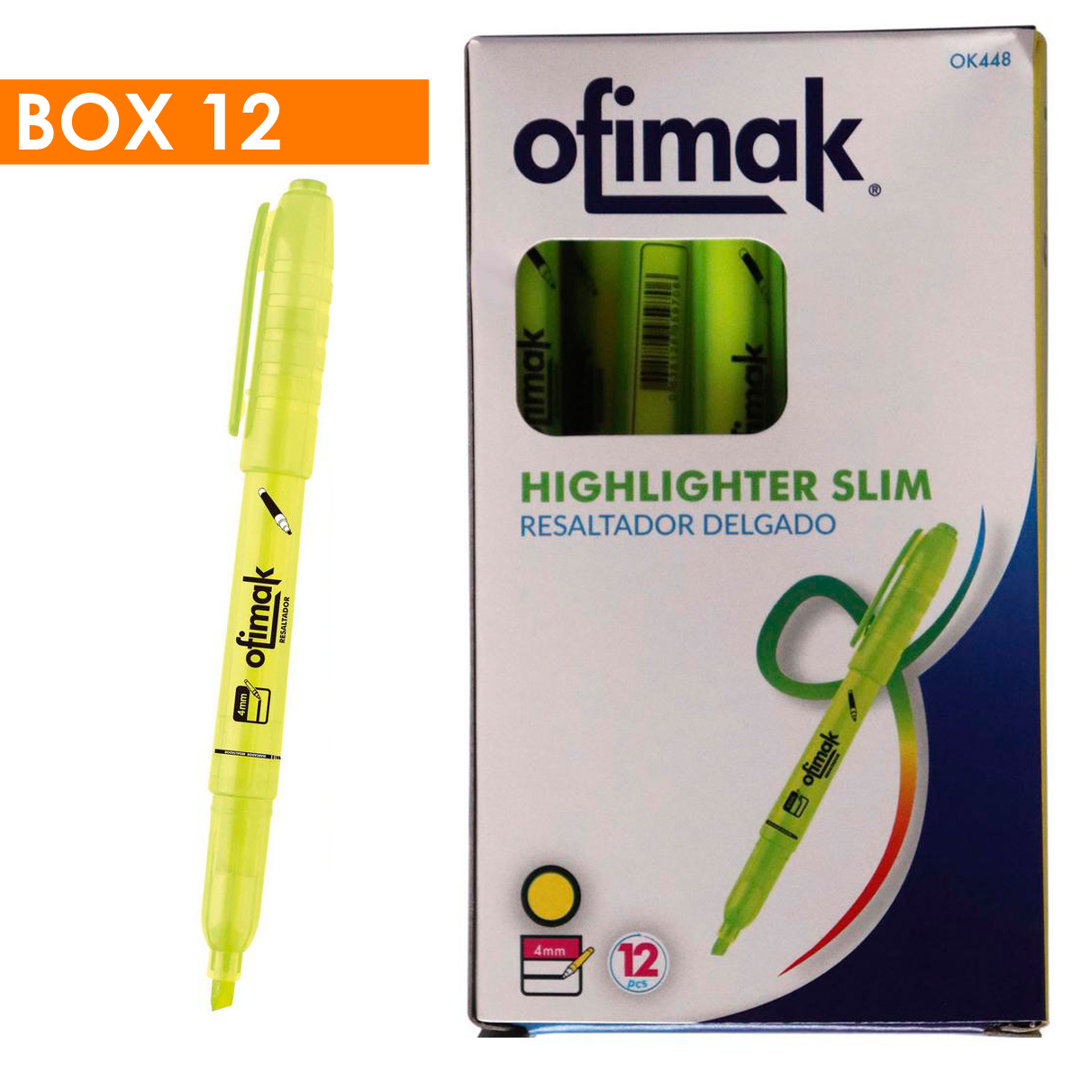 Ofimak Highlighter, BOX12 PR Office Solutions