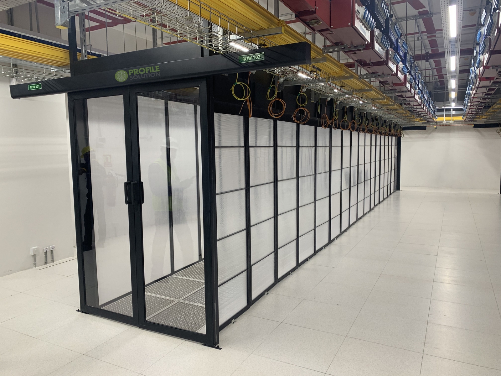 Profile Data Center Solution Pvt. Ltd. Cold Aisle Containment