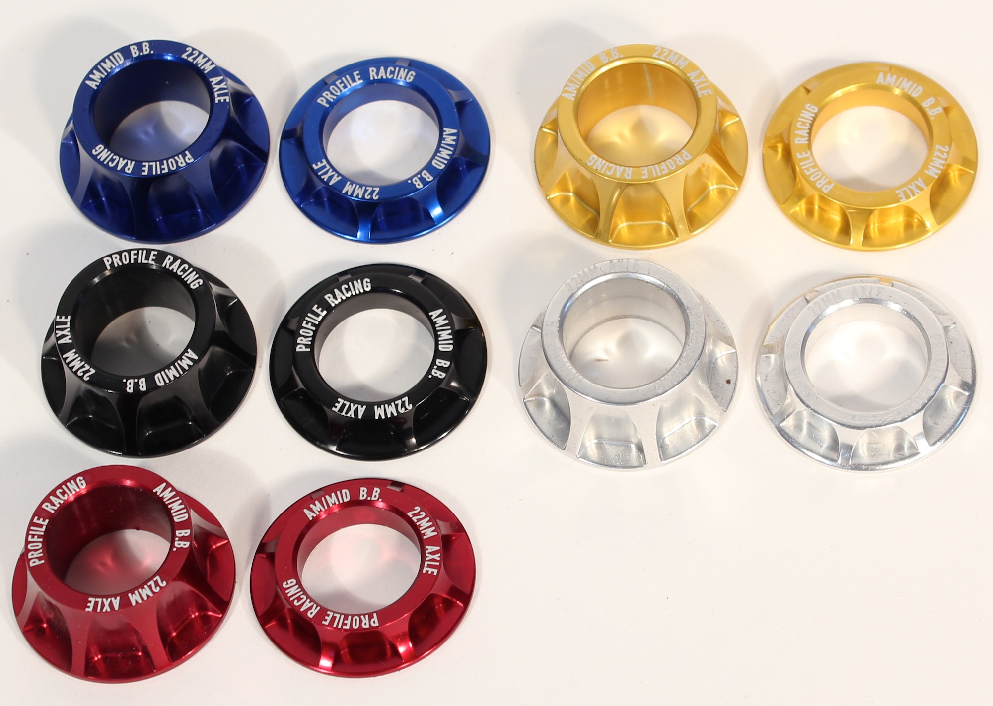 22MM BOTTOM BRACKET CONE SPACER SET Profile Racing