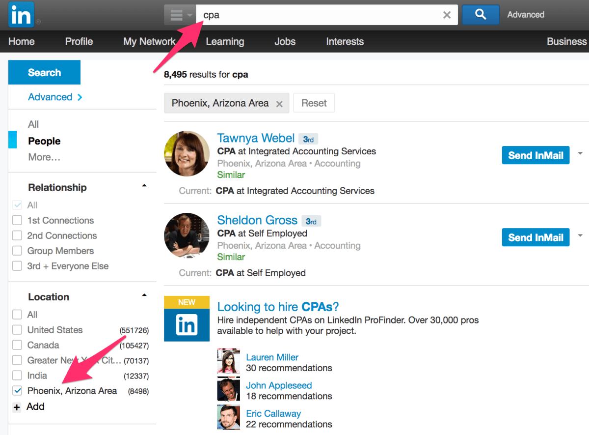 how to use linkedin