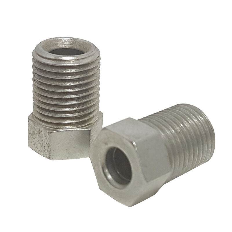 Brake Hard Line Tube Nut 10mm x 1.00mm Qty 2 Proflow