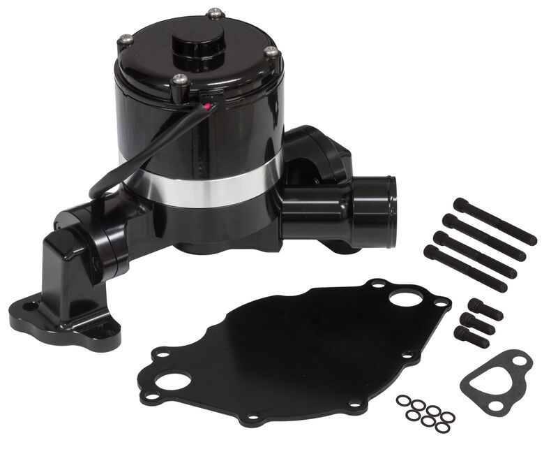 Billet Electric Water Pump Kit Ford Falcon SBF 289 302 351W Black Proflow