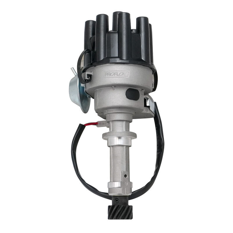 Distributor, HEI Street Series, Vacuum Advance, Bosch Style Black Cap