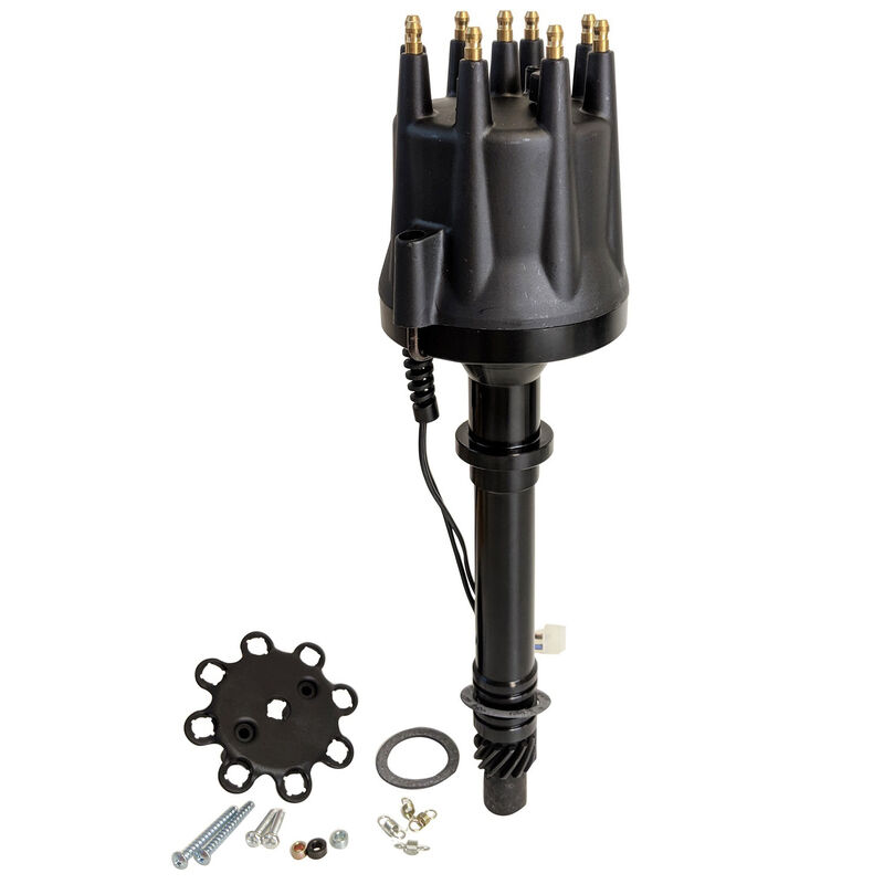 Distributor, Pro Series Pickup, Mechanical Advance, Black Cap
