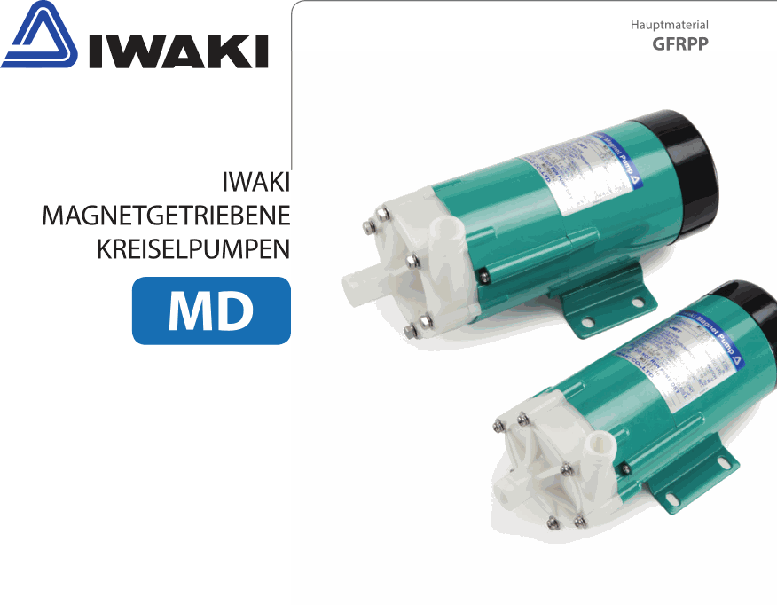 Iwaki MD Drive Centrifugal Pumps buy online now profluid shop