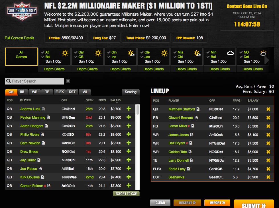 How To Win At Draftkings
