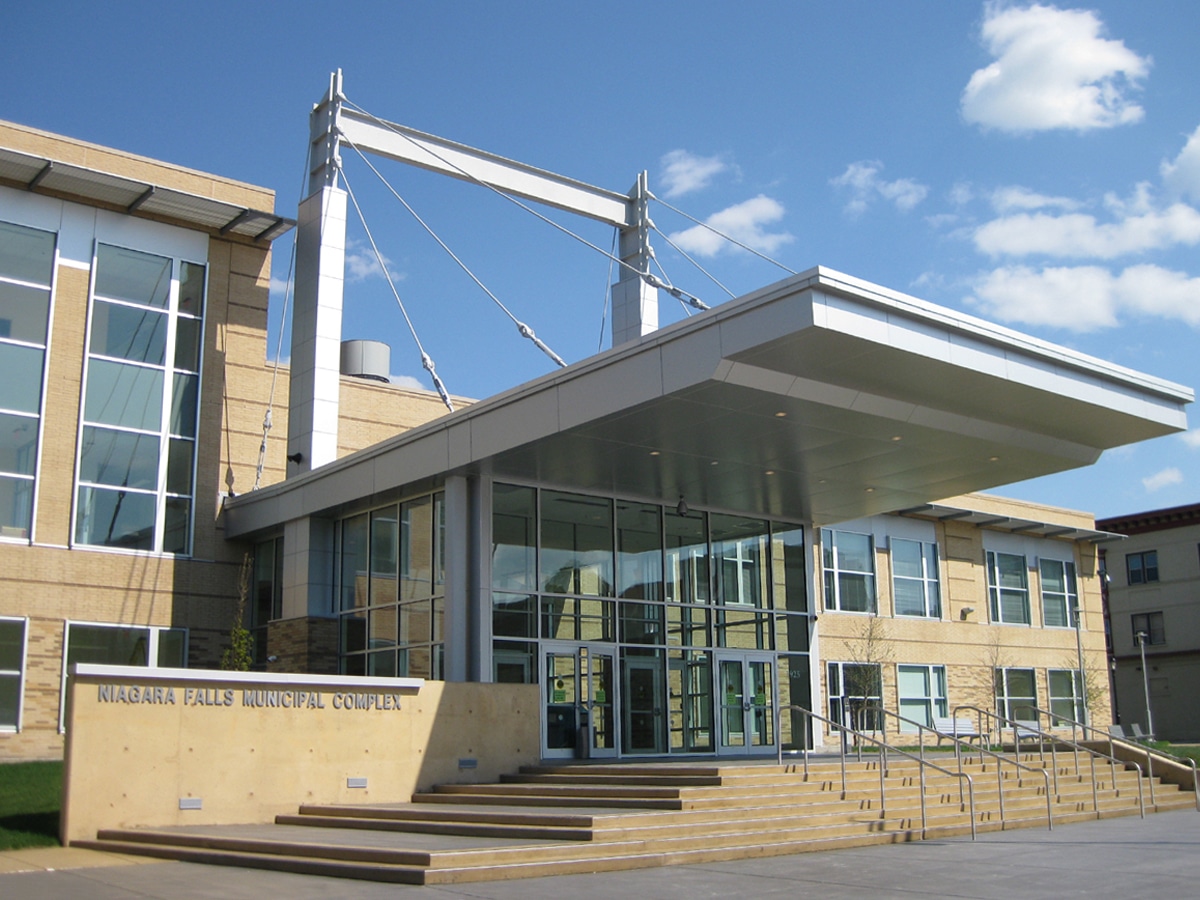 Niagara Falls Police and Courts Design / Build Professional Systems