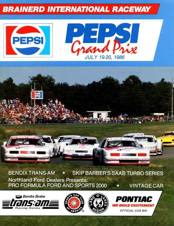 Brainerd International Raceway The Motor Racing Programme Covers Project