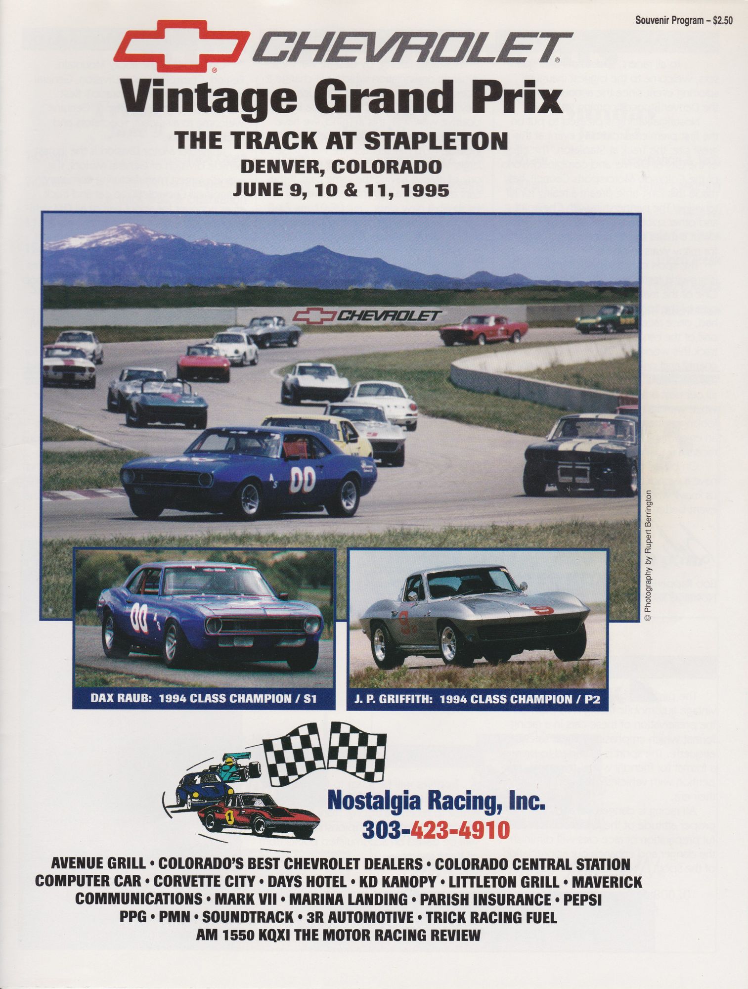 Stapleton The Motor Racing Programme Covers Project