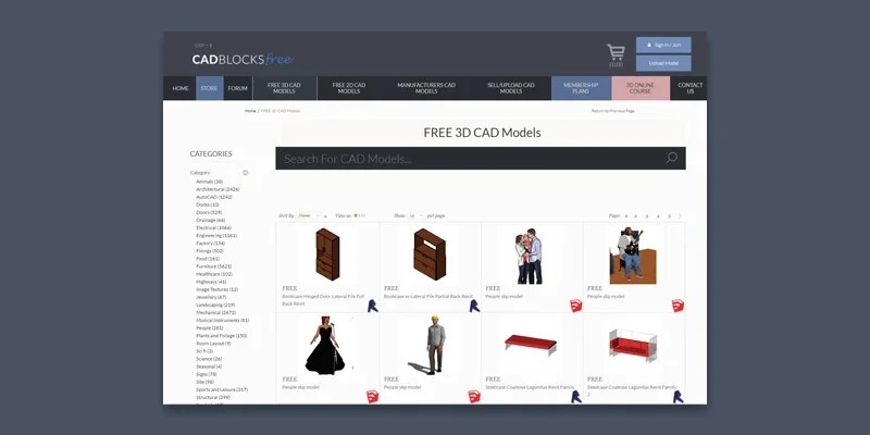 Top 10 Sites To Download Free 3d Cad Models