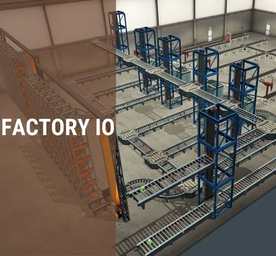 Factory I/O - Simula tus programas de PLC en escenarios 3D!