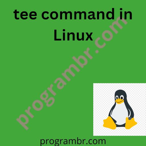 tee command in Linux, Uses of tee command with examples