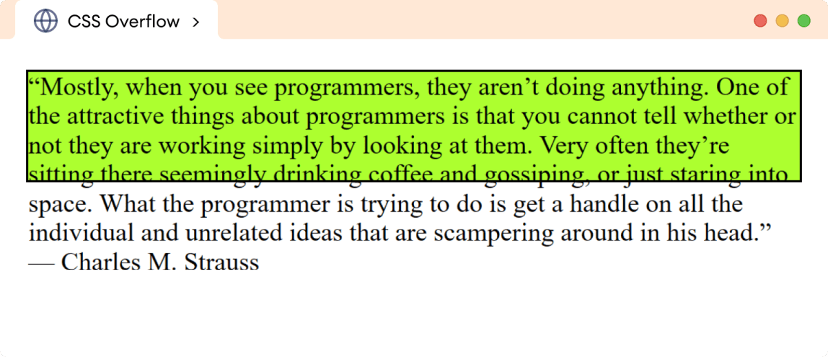 CSS Overflow Property (With Examples)