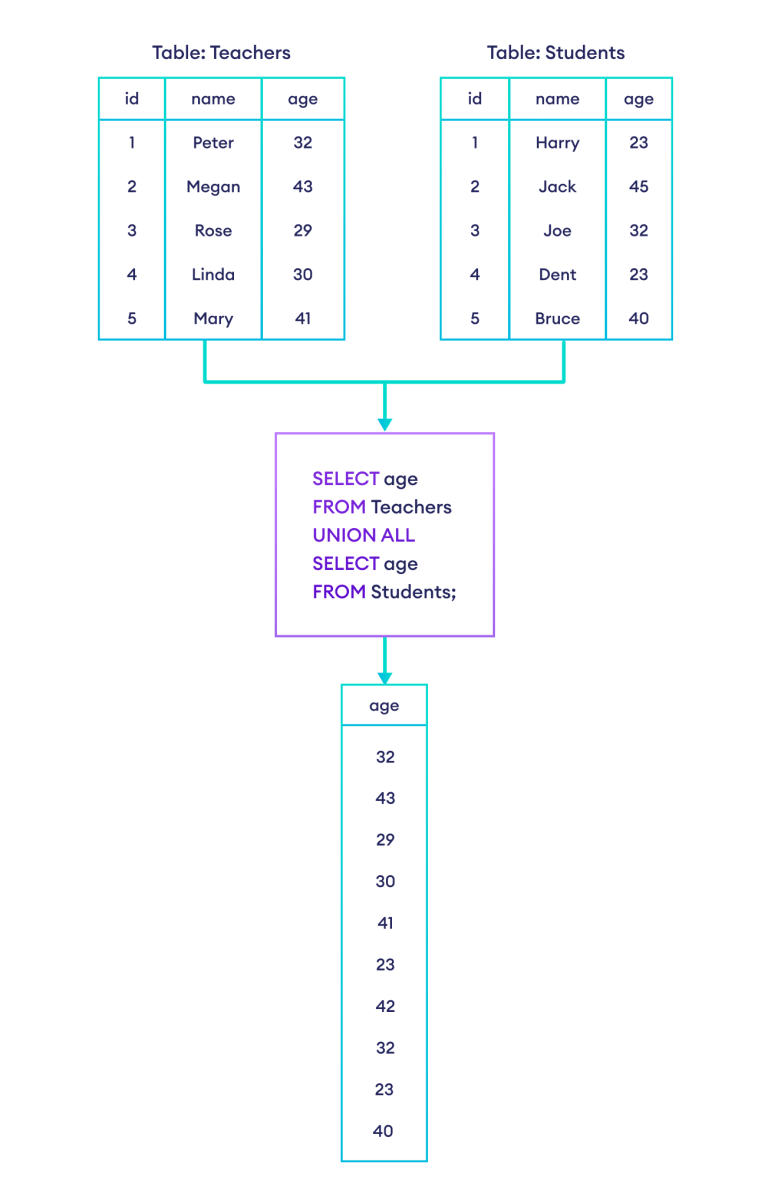 SQL Tutorial for Beginners SQL UNION