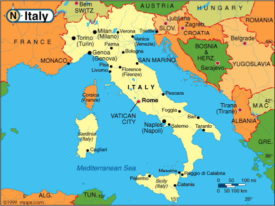 Map Of Croatia And Italy croatia DriverLayer Search Engine