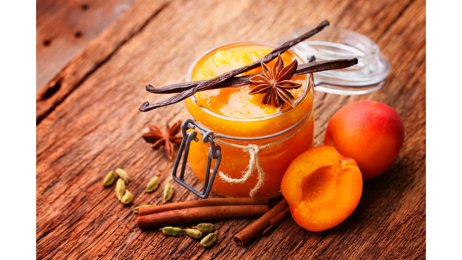 Compote de pêche abricot vanille pour bébé Programme Malin