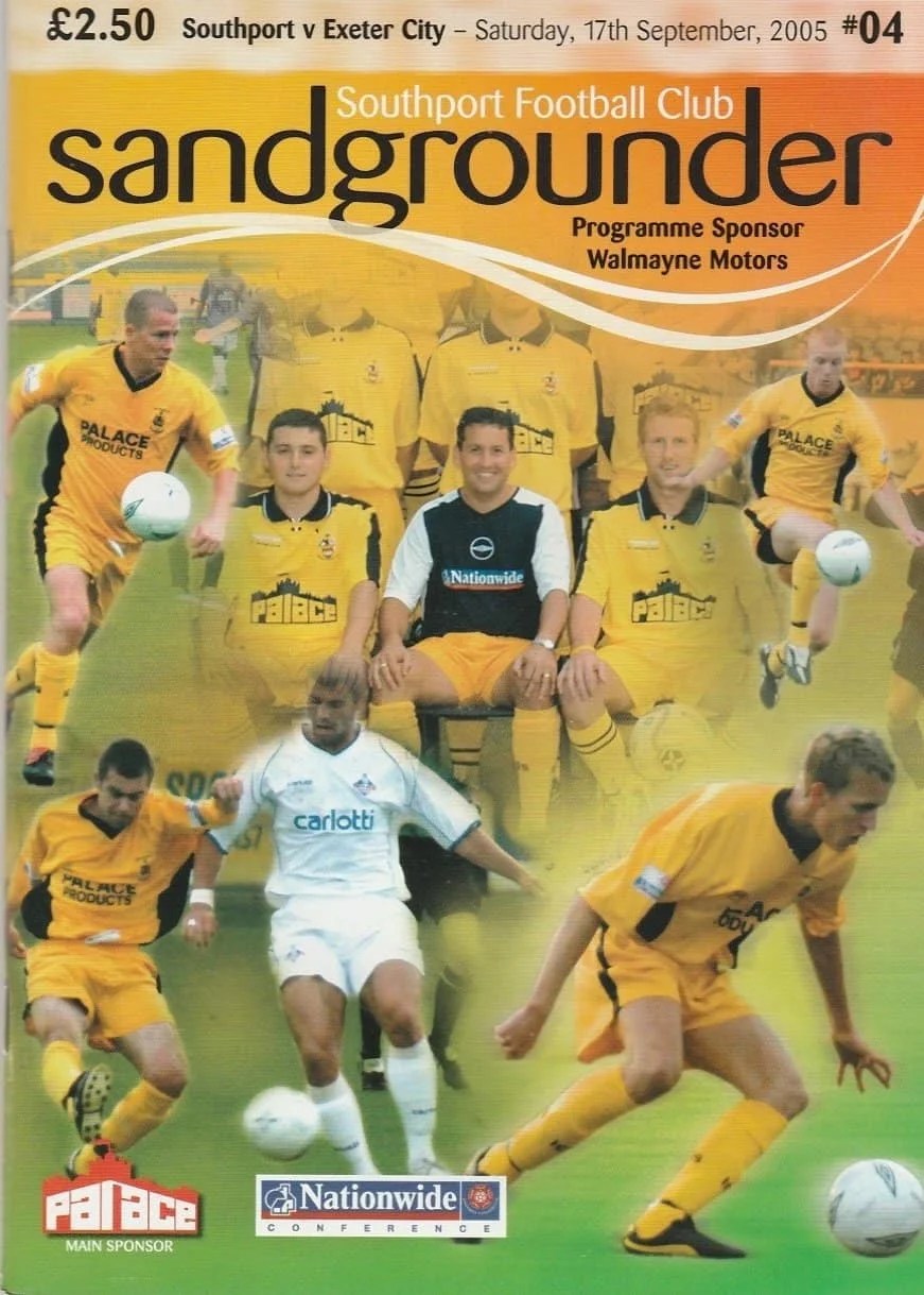 Southport v Exeter City 17Sep2005