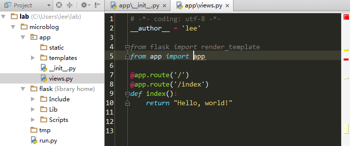 The solution of unresolved reference appears in pycharm Programmer Sought