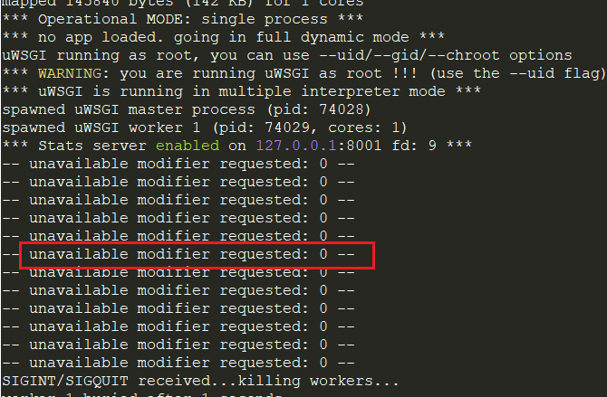 Centos7nginxupstream prematurely closed connection while reading
