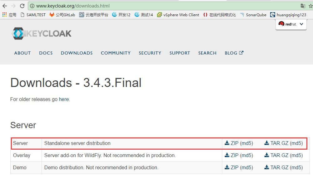 Keycloak An application example (javascript Adapter + Spring boot