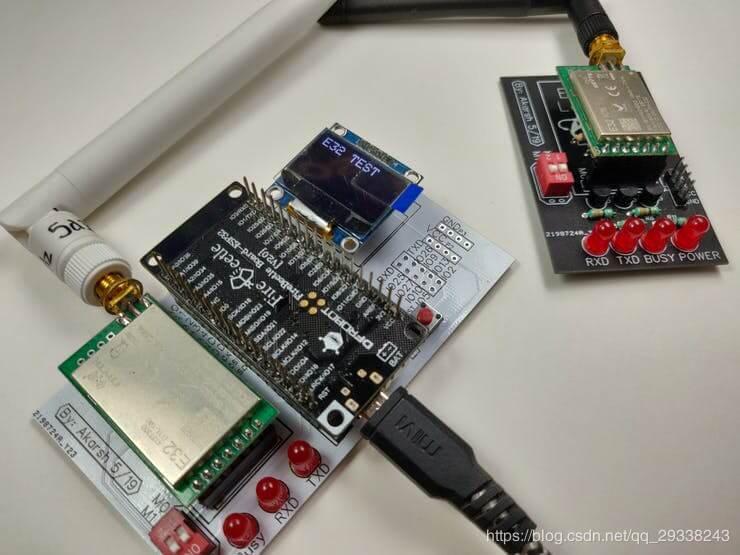 Tutorial on using the E32433T LoRa module on the ESP32 LoRa Arduino