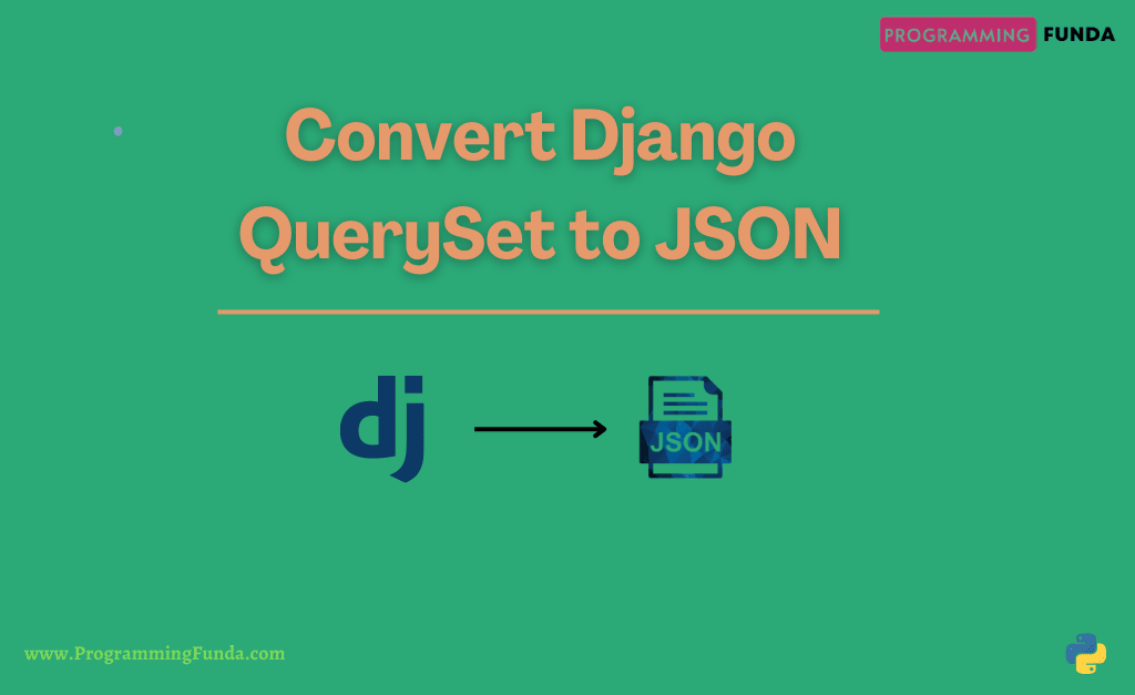 How to convert Django Queryset to JSON