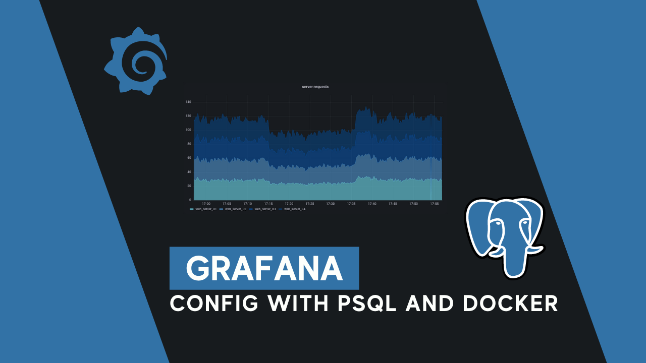 How to use PostgreSQL for the Grafana configuration in Docker