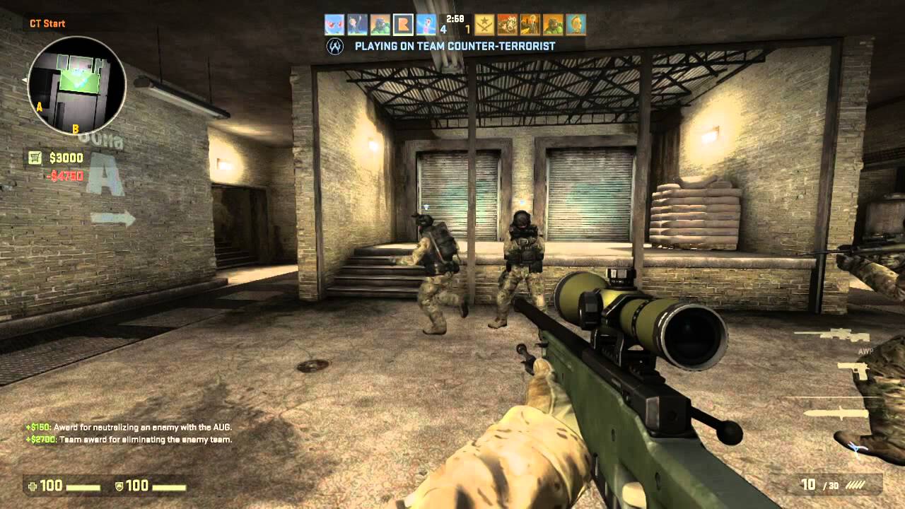 download free Counter Strike Global Offensive XBOX 360 full game